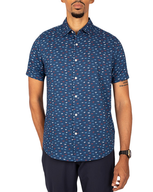 Windward Daub Print Short Sleeve 1