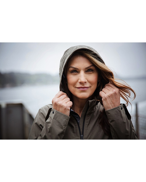 Cutter & Buck Vapor Water Repellent Stretch Womens Full Zip Rain Jacket -  Cutter & Buck