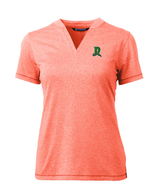 Dayton Dragons Cutter & Buck Forge Heathered Stretch Womens Blade Top CGH_MANN_HG 1