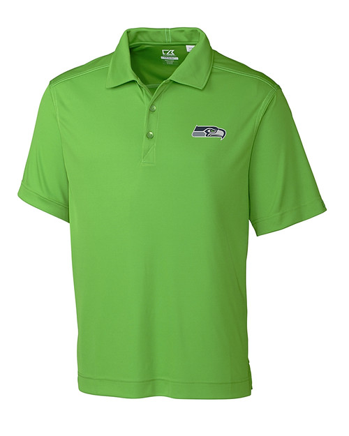 Seattle Seahawks Cutter & Buck Northgate CB DryTec Short Sleeve Mens Polo Cilantro Mannequin