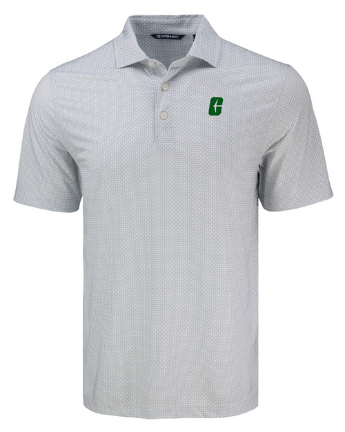 Charlotte 49ers Cutter & Buck Pike Eco Diamond Dot Print Recycled Mens Polo POL_MANN_HG 1