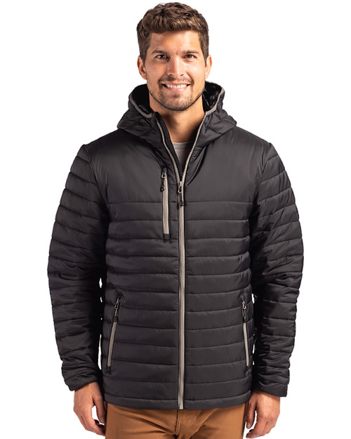 Clique Valhalla Eco Full Zip Mens Puffer Jacket BL_PRO_HG 1