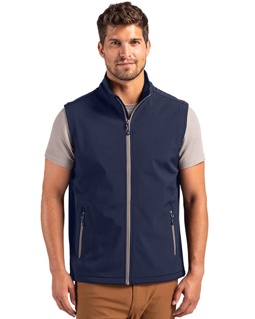 【即出荷】 Full Stretch Tempo Clique Zip Cutter - Vest Softshell Mens トップス