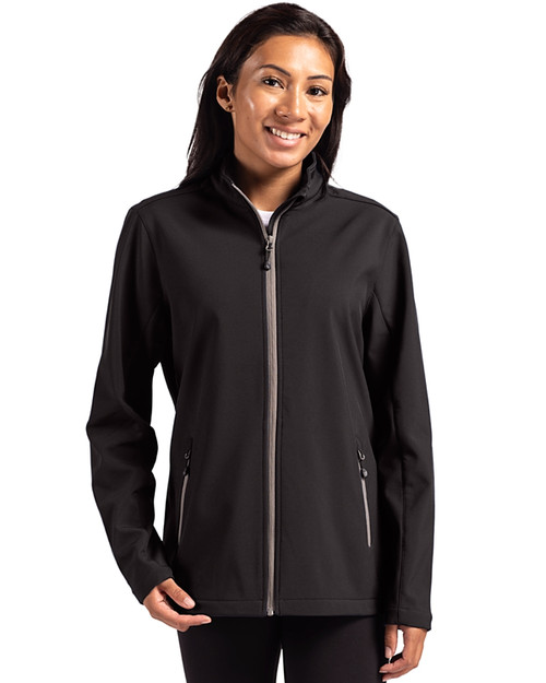 Clique Tempo Eco Stretch Full Zip Womens Softshell Jacket BLPS_PRO_HG 1
