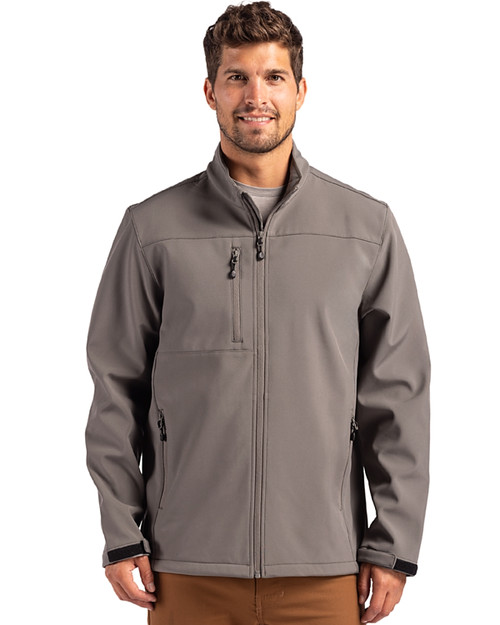 Clique Tempest Waterproof Full Zip Mens Softshell Jacket - Cutter
