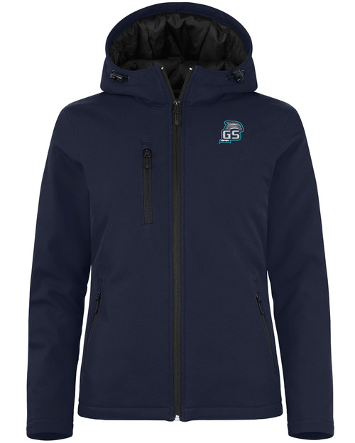 Gulf Shores High School Clique Equinox Insulated Womens Softshell Jacket DN_MANN_HG 1