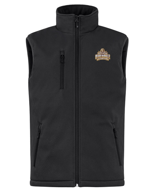 Riverdale High School Clique Equinox Insulated Mens Softshell Vest BL_MANN_HG 1