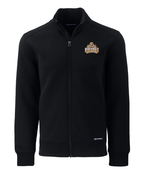 Riverdale High School Cutter & Buck Roam Eco Recycled Full Zip Mens Big & Tall Jacket BL_MANN_HG 1
