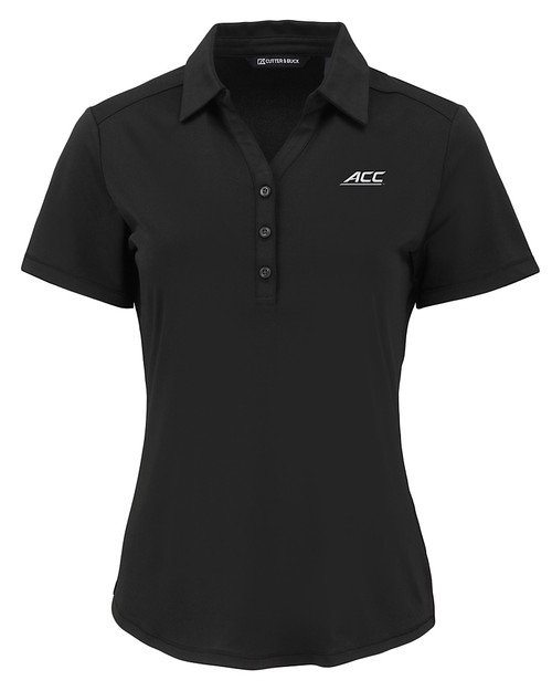 ACC Conference Cutter & Buck Forge Eco Stretch Recycled Womens Short Sleeve Polo BL_MANN_HG 