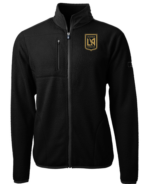 LAFC Cutter & Buck Cascade Eco Sherpa Mens Big & Tall Fleece Jacket BL_MANN_HG 1