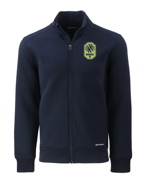 Nashville SC Cutter & Buck Roam Eco Recycled Full Zip Mens Big & Tall Jacket NVBU_MANN_HG 1