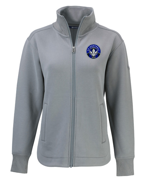 CF Montréal Cutter & Buck Roam Eco Full Zip Recycled Womens Jacket EG_MANN_HG 1