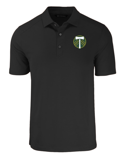 Portland Timbers Cutter & Buck Forge Eco Stretch Recycled Mens Polo BL_MANN_HG 1