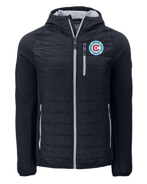 Chicago Fire FC Cutter & Buck Rainier Primaloft Mens Eco Full Zip Hybrid Jacket BL_MANN_HG 1