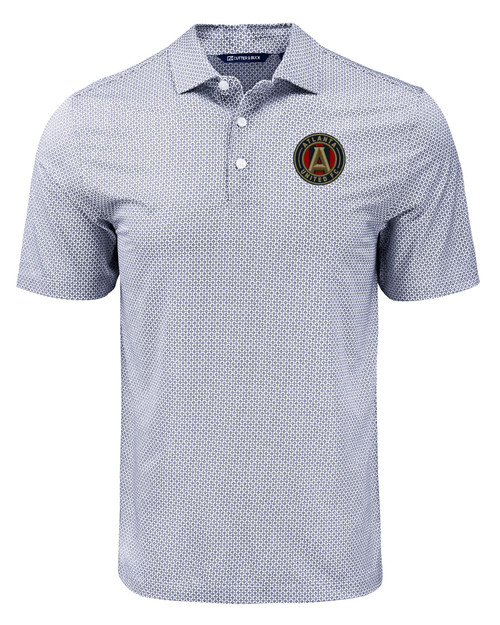 Atlanta United FC - Cutter & Buck Pike Eco Diamond Dot Print Recycled Mens Big & Tall Polo BL_MANN_HG 1