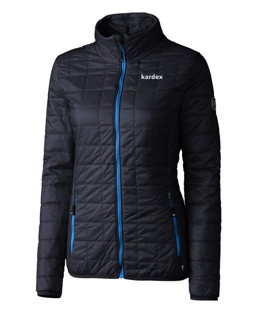 Kardex Cutter & Buck Rainier PrimaLoft®  Womens Eco Insulated Full Zip Puffer Jacket DN_MANN_HG 1