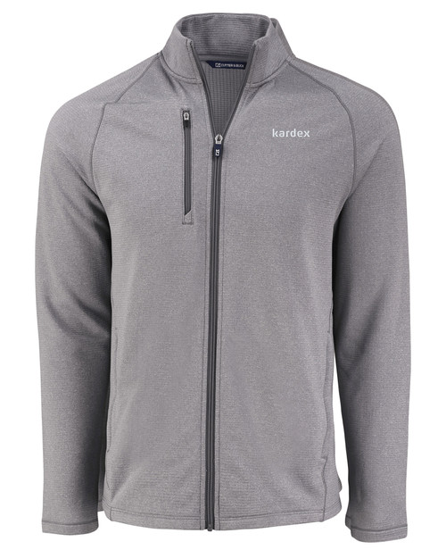 Kardex Cutter & Buck Peshastin Fleece Recycled Mens Full Zip Jacket EGH_MANN_HG 1