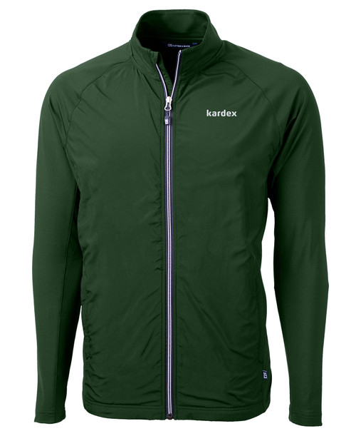 Kardex Cutter & Buck Adapt Eco Knit Hybrid Recycled Mens Full Zip Jacket HT_MANN_HG 1