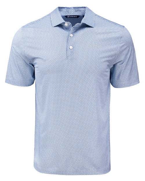Kardex Cutter & Buck Pike Eco Diamond Dot Print Recycled Mens Big & Tall Polo NVBU_MANN_HG 1