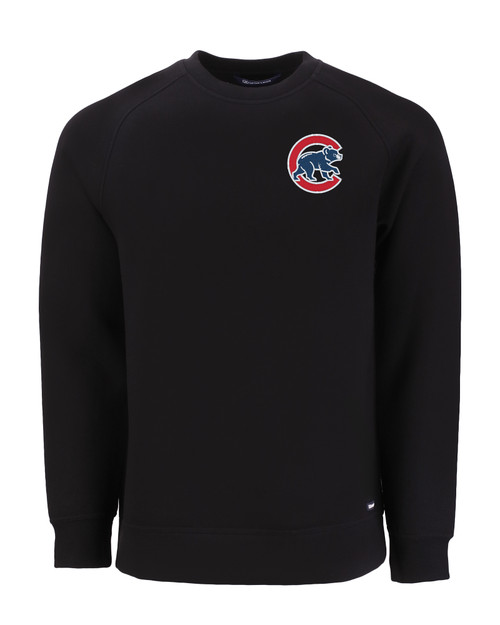 Chicago Cubs Cutter & Buck Roam Recycled Crew Neck Mens Pullover BL_MANN_HG 1