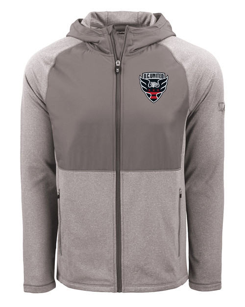 D.C. United Cutter & Buck Peshastin Fleece Recycled Mens Hybrid Jacket EGH_MANN_HG 1