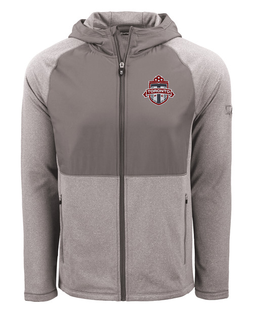 Toronto FC Cutter & Buck Peshastin Fleece Recycled Mens Hybrid Jacket EGH_MANN_HG 1