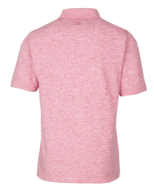 St. Louis Cardinals City Connect Cutter & Buck Advantage Tri-Blend Space Dye Mens Polo Cardinal Red Mannequin Back