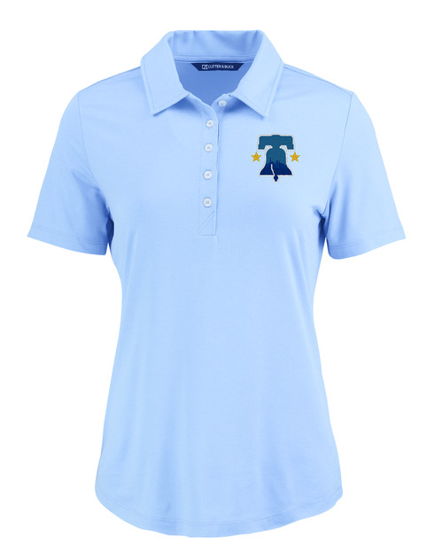 Philadelphia Phillies City Connect Cutter & Buck Coastline Epic Comfort Recycled Womens Polo ALS_MANN_HG 1