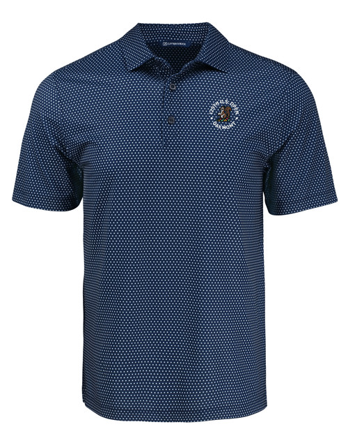 2025 U.S. Open Cutter & Buck Pike Eco Shadow Check Print Recycled Mens Polo NVBU_MANN_HG 1