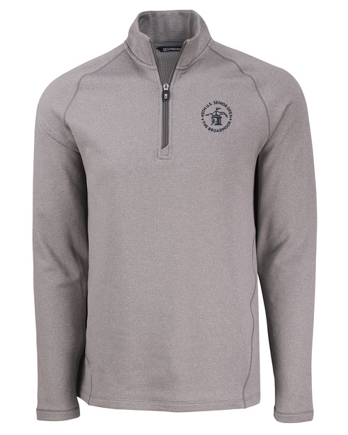 2025 U.S. Senior Open Cutter & Buck Peshastin Fleece Recycled Mens Half Zip Pullover EGH_MANN_HG 1