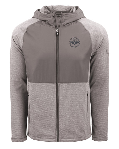 2025 U.S. Amateur Golf Championship Cutter & Buck Peshastin Fleece Recycled Mens Hybrid Jacket EGH_MANN_HG 1