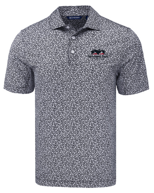 Mercedes-Benz Stadium Cutter & Buck Pike Eco Flora Print Recycled Mens Polo BL_MANN_HG 1