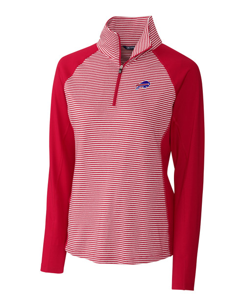 Buffalo Bills Forge Tonal Stripe Half Zip 1