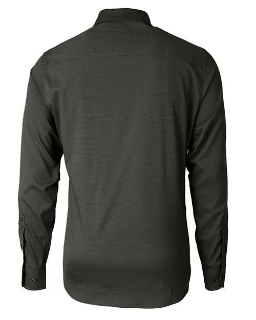 Cutter & Buck Versatech Geo Dobby Stretch Mens Big and Tall Long Sleeve ...