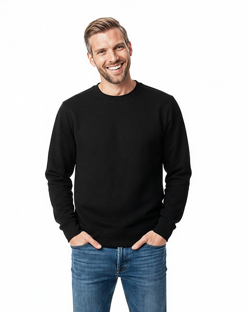 Clique Haven Recycled Mens Crewneck Sweatshirt - Cutter & Buck