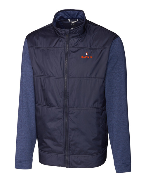 Illinois Illini Stealth Full Zip 1