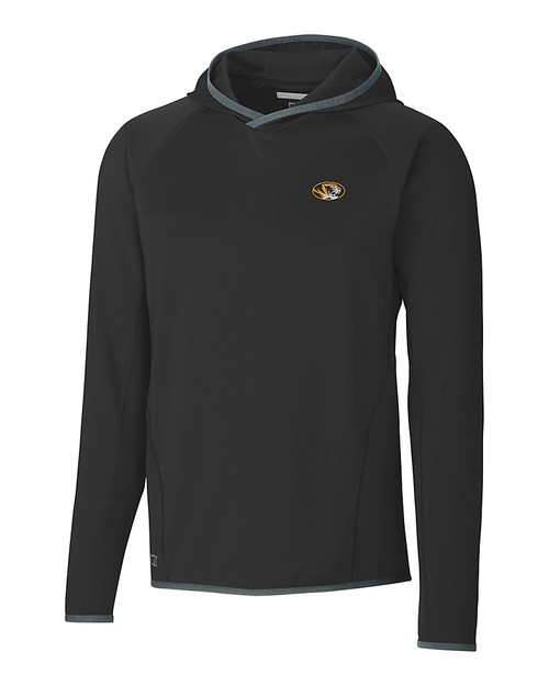 Missouri Tigers Cutter & Buck Mens Traverse Hoodie Black Mannequin