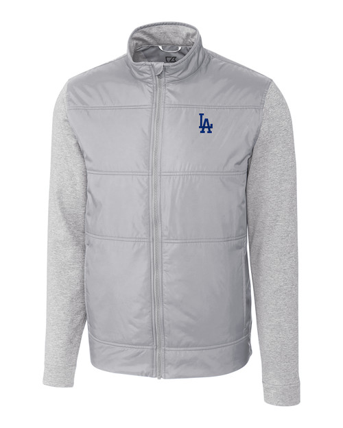 Los Angeles Dodgers Stealth Full-Zip POL_MANN_HG 1