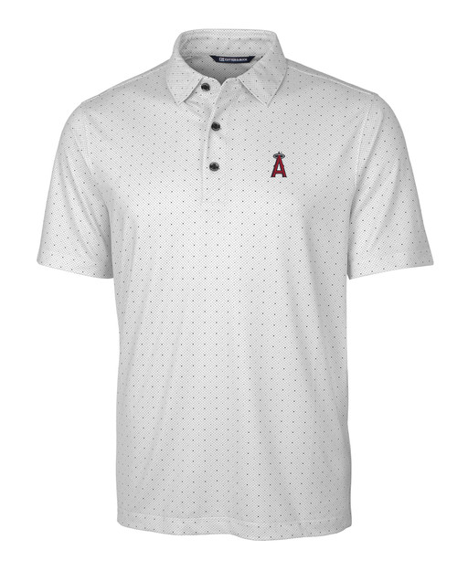 Los Angeles Angels Pike Polo Double Dot Print CC_MANN_HG 1