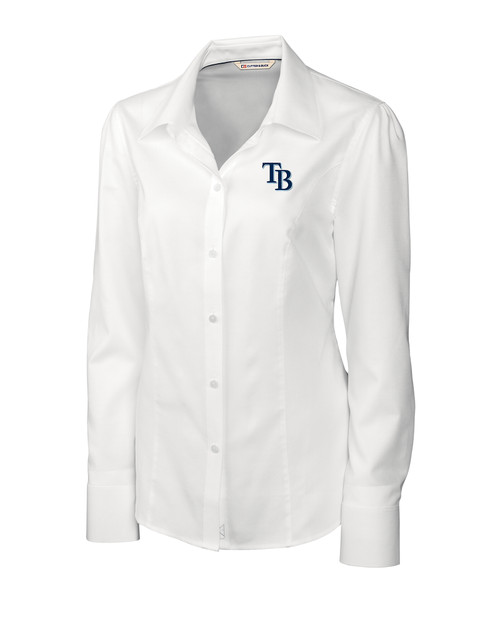 Tampa Bay Rays Ladies' Epic Easy Care Nailshead Shirt WH_MANN_HG 1