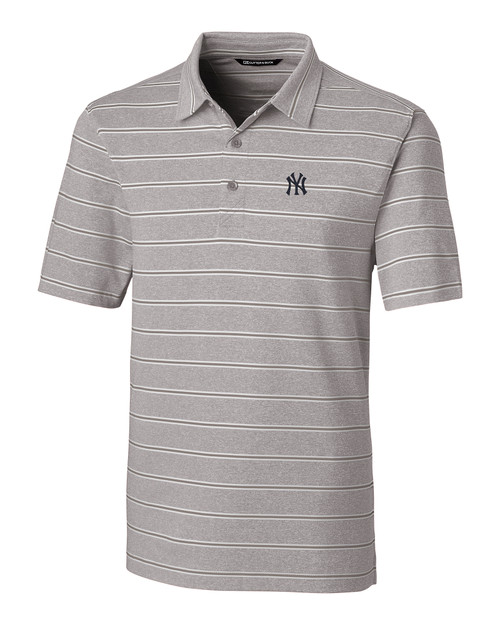 New York Yankees Forge Polo Heather Stripe POL_MANN_HG 1