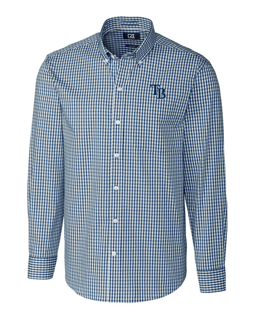 Tampa Bay Rays Stretch Gingham Shirt LYN_MANN_HG 1