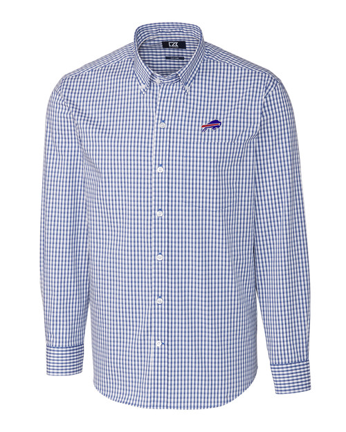 Buffalo Bills Stretch Gingham Shirt TBL_MANN_HG 1