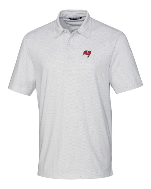 Tampa Bay Buccaneers Pike Polo Double Dot Print WH_MANN_HG 1