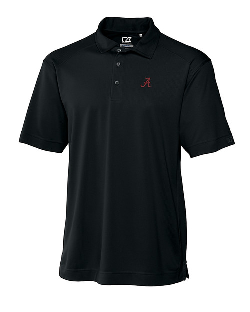 Alabama Crimson Tide Cutter & Buck Genre Textured Solid Mens Polo BL_MANN_HG 