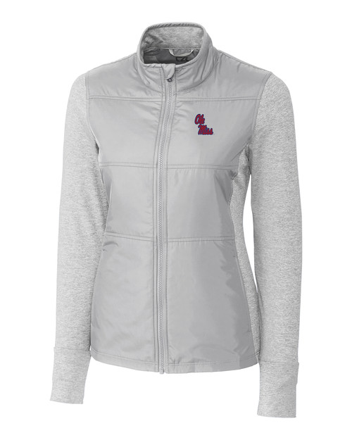 Ole Miss Rebels Ladies' Stealth Full-Zip POL_MANN_HG 1