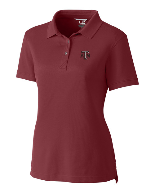 Texas A&M Aggies Ladies' Advantage Polo  BRD_MANN_HG 1