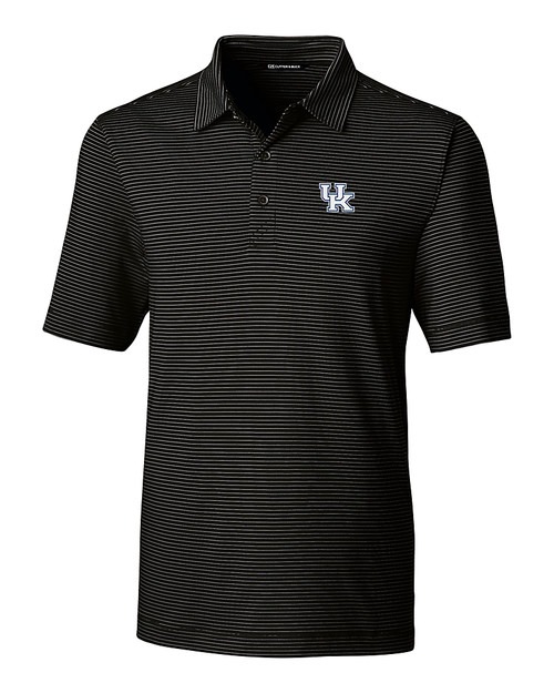 Kentucky Wildcats Cutter & Buck Forge Pencil Stripe Stretch Mens Big and Tall Polo BL_MANN_HG 