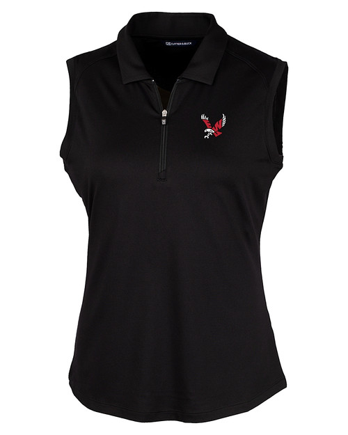 Eastern Washington Eagles Cutter & Buck Forge Stretch Womens Sleeveless Polo BL_MANN_HG 