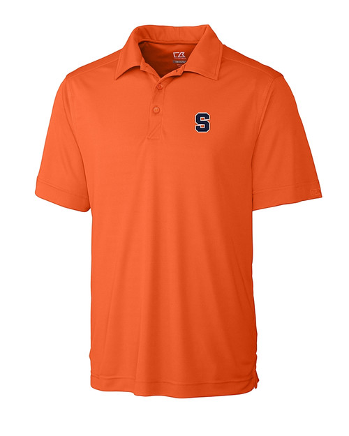 Syracuse Orange Cutter & Buck Northgate CB DryTec Short Sleeve Mens Polo CLO_MANN_HG 